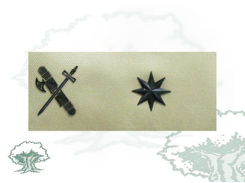 Galleta Comandante Misiones Internacionales de la Guardia Civil