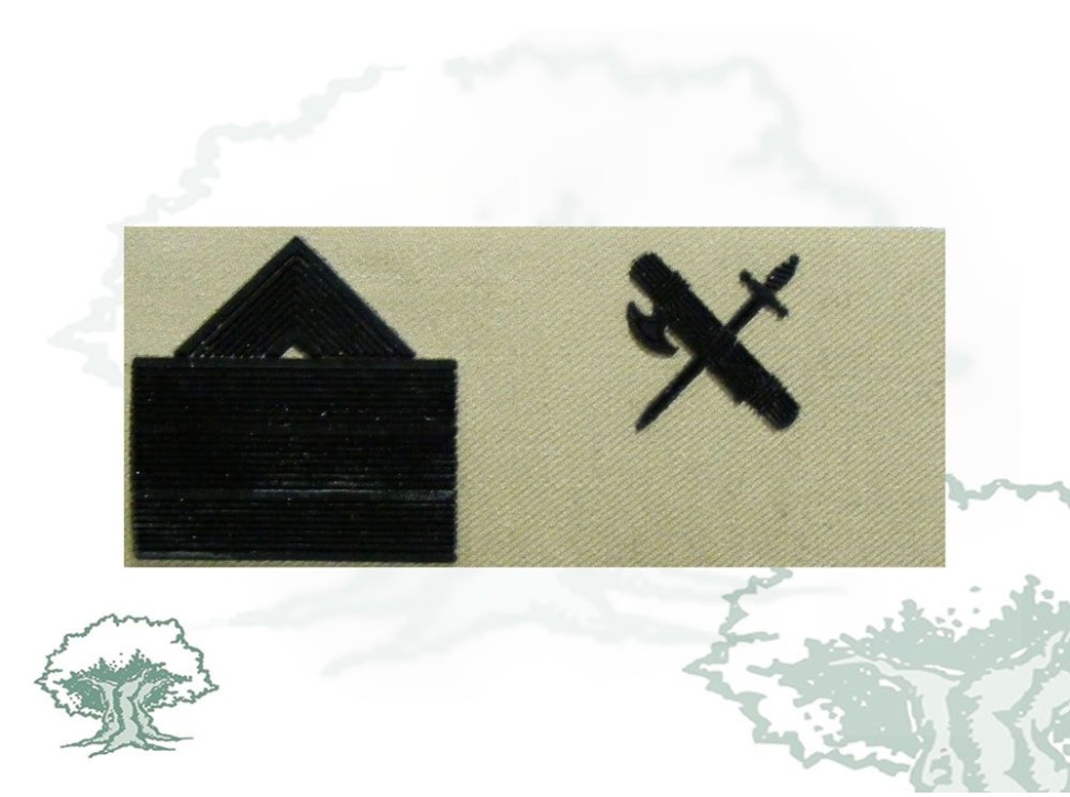 Galleta Sargento 1º Misiones Internacionales Guardia Civil