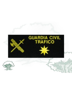 Galleta Comandante Guardia Civil de Tráfico fluor