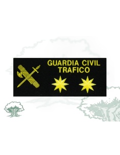 Galleta Teniente Coronel Guardia Civil de Tráfico fluor