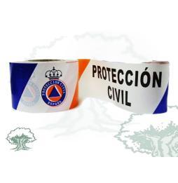 Cinta de balizamiento Protección Civil