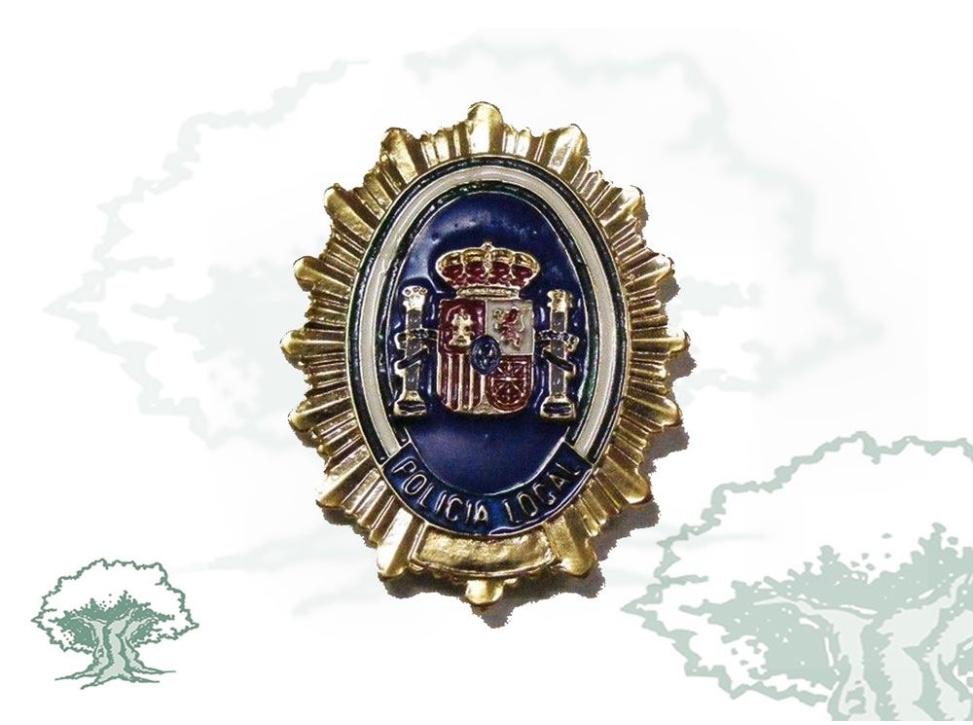 Chapa Policía Local Junta Andalucía