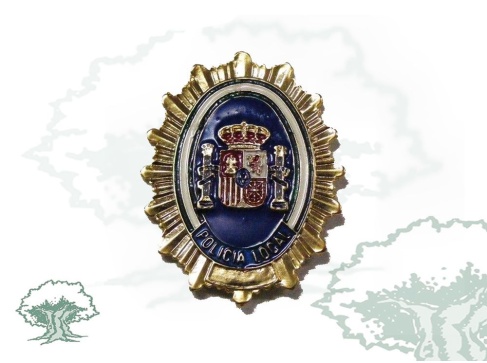 Chapa Policía Local Junta Andalucía