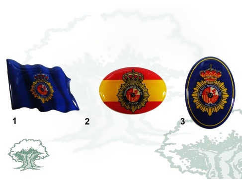 Pegatina Policía Nacional varios modelos