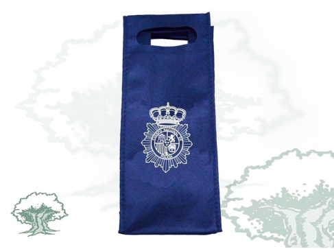 Bolsa Policía Nacional para botella de vino
