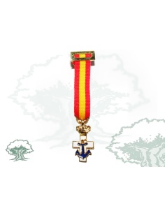 Cruz Mérito Naval miniatura