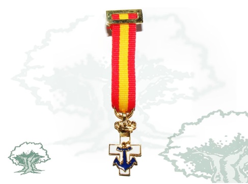Cruz Mérito Naval miniatura