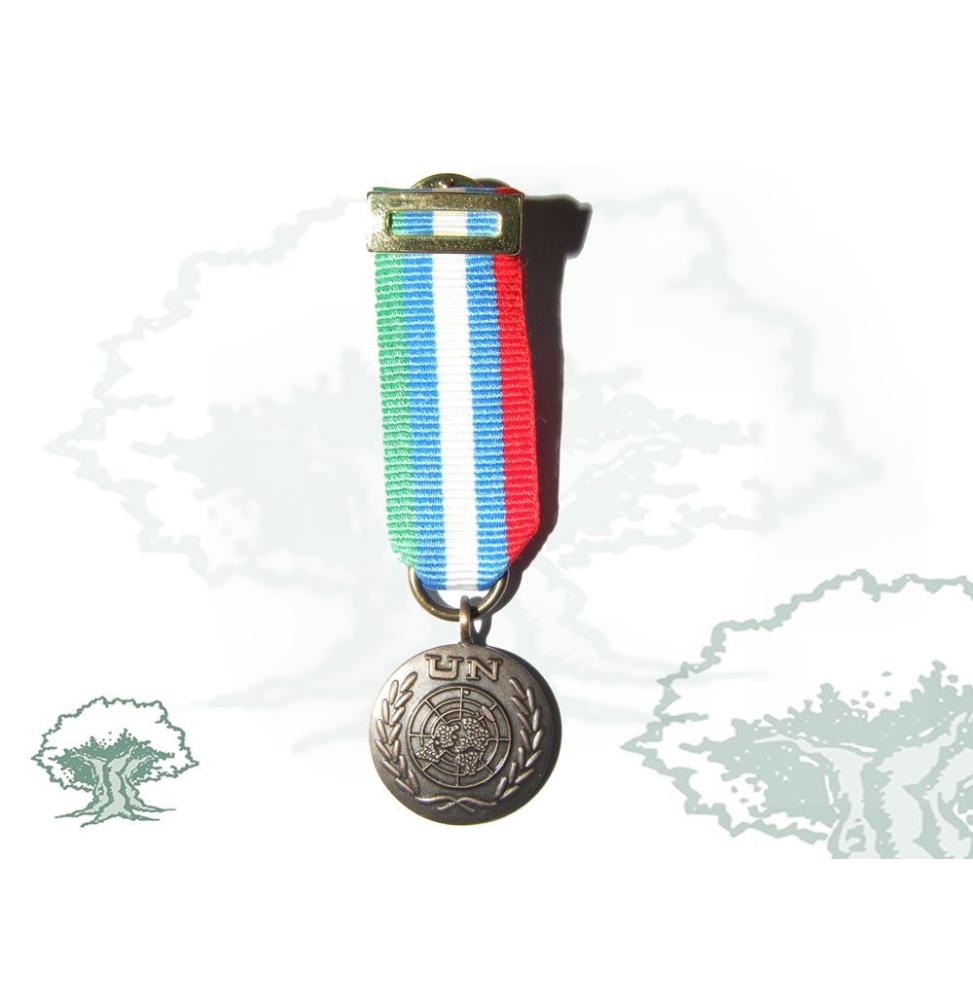 Medalla ONU Unmibh miniatura