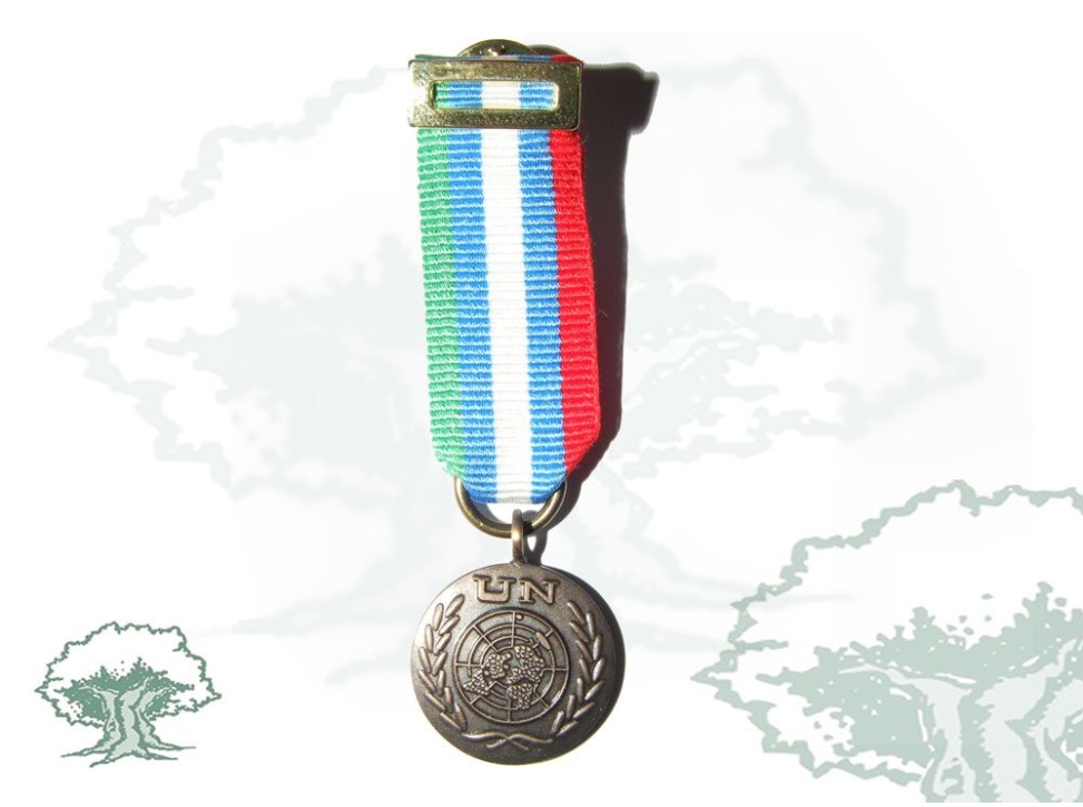 Medalla ONU (UNMIBH) miniatura
