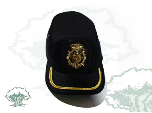 Gorra decorativa Policía Nacional en terflex