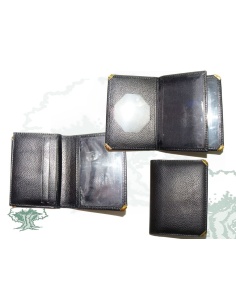 Cartera Guardia Civil tipo libro tarjetero para chapa octogonal 2