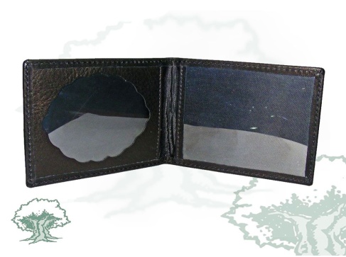 Cartera simple con chapa