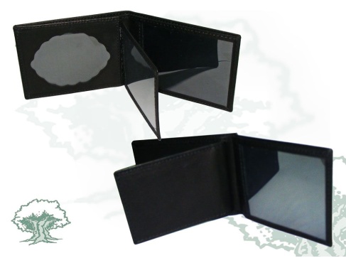 Cartera billetera con chapa