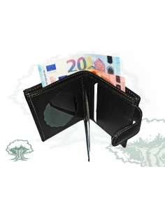 Cartera España vertical con chapa