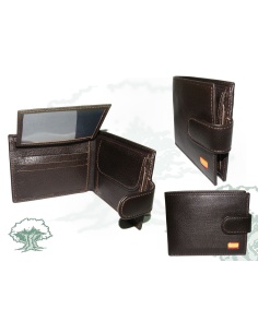 Cartera monedero marrón o negro 2