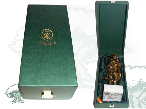 Estuche Guardia Civil para figura pequeña