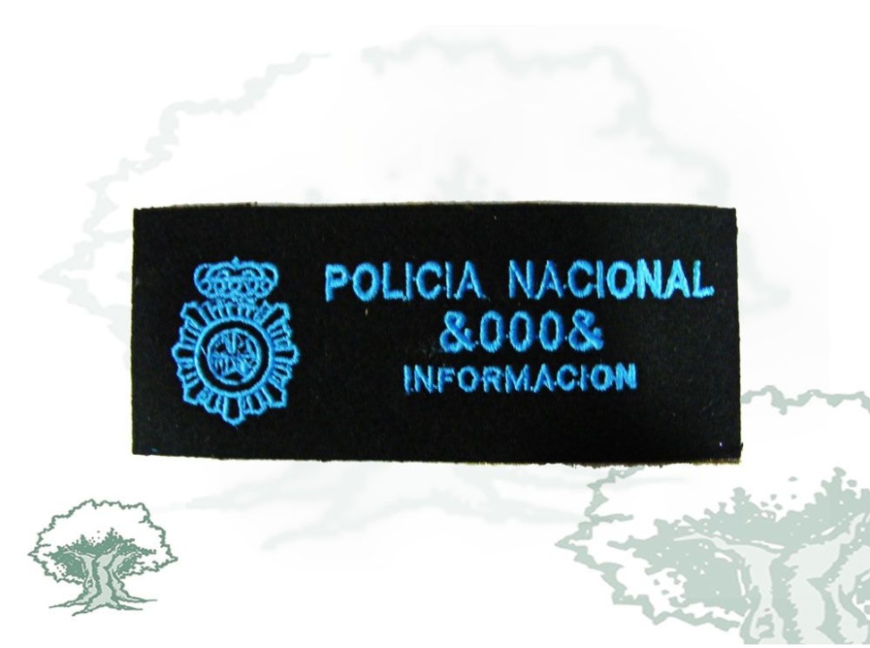 Galleta Información Policía Nacional personalizada