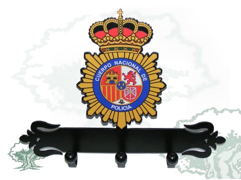 Perchero Policía Nacional