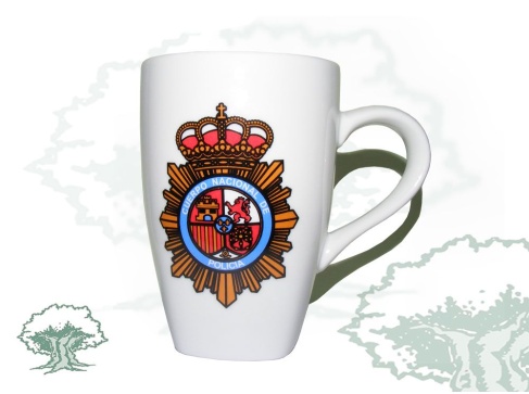 Taza Policía Nacional de cerámica