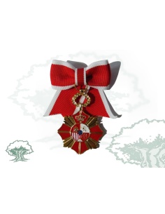 Insignia Real Orden Reconocimiento Civil Víctimas Terrorismo lazo
