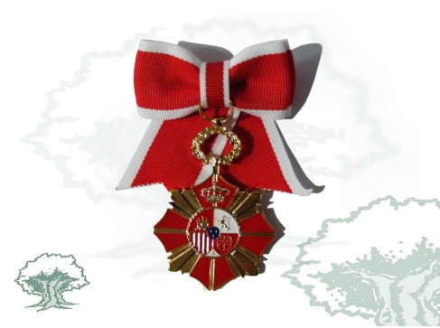 Insignia Real Orden Reconocimiento Civil Víctimas Terrorismo lazo Insignia Real Orden Reconocimiento Civil Víctimas Terrorismo lazo