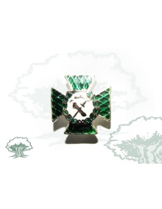 Pin Cruz Orden Mérito Guardia Civil distintivo blanco