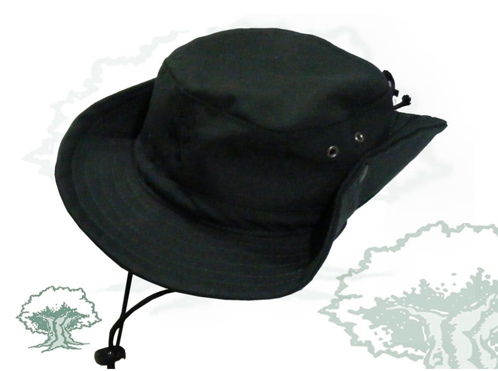 Gorro chambergo Guardia Civil verde oscuro
