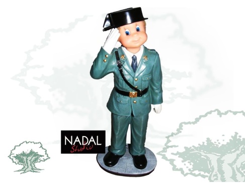Figura Guardia Civil de porcelana mujer
