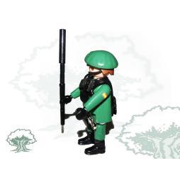 Muñeco articulado GAR de la Guardia Civil