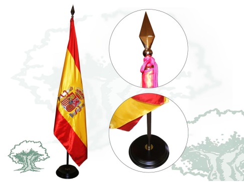 Mastil y peana para bandera Mastil y peana para bandera