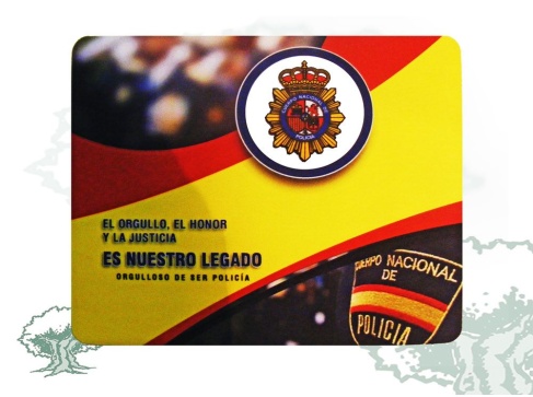 Alfombrilla ratón Policía Nacional