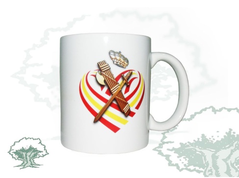 Taza Guardia Civil corazón Taza Guardia Civil corazón