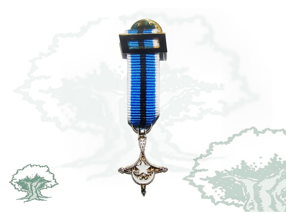 Medalla Sahara miniatura