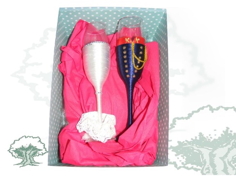 Copas para boda Guardia Civil