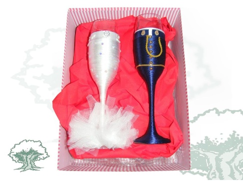 Copas para boda Policía Nacional